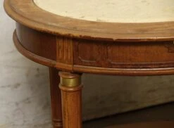 Oval Side Table With Marble Top 14 Oval Side Table With Marble Top -OGT Sale Store living room for sale m226042