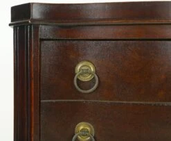 Pair Of Hepplewhite Mahogany & Leather End Tables 17 Pair Of Hepplewhite Mahogany & Leather End Tables -OGT Sale Store living room for sale q286704