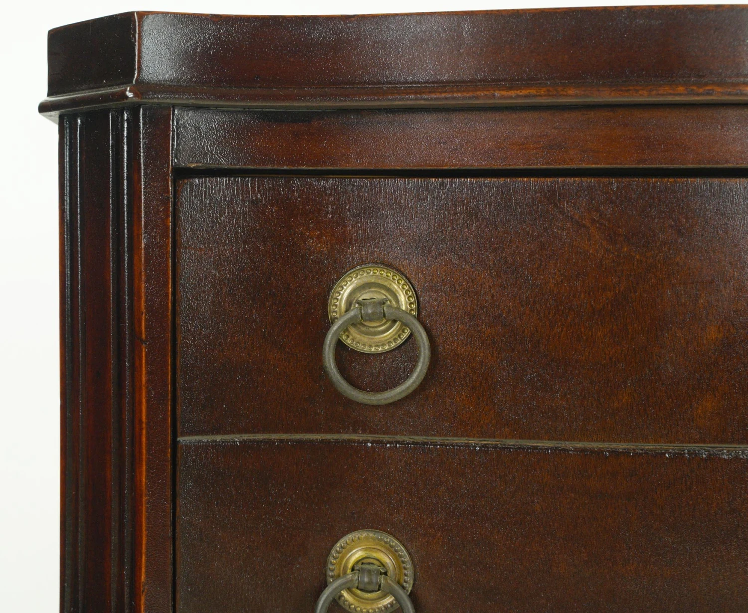 Pair Of Hepplewhite Mahogany & Leather End Tables 5 Pair Of Hepplewhite Mahogany & Leather End Tables - Image 3