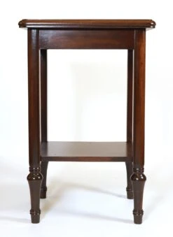 Traditional Wood End Table With Bottom Shelf -OGT Sale Store living room for sale q288111
