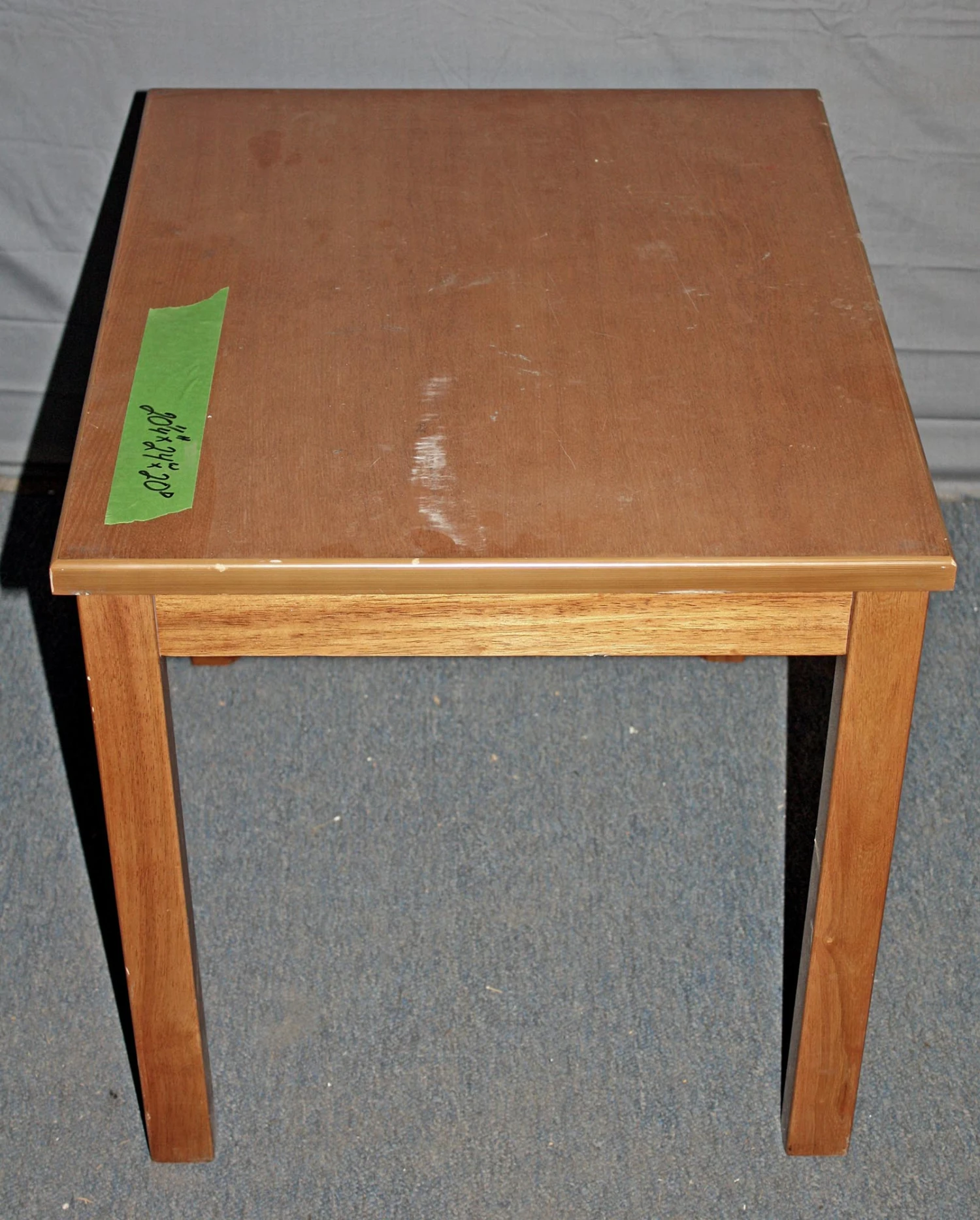 Reclaimed NYC School 2 Ft. Side Table 4 Reclaimed NYC School 2 Ft. Side Table - Image 2