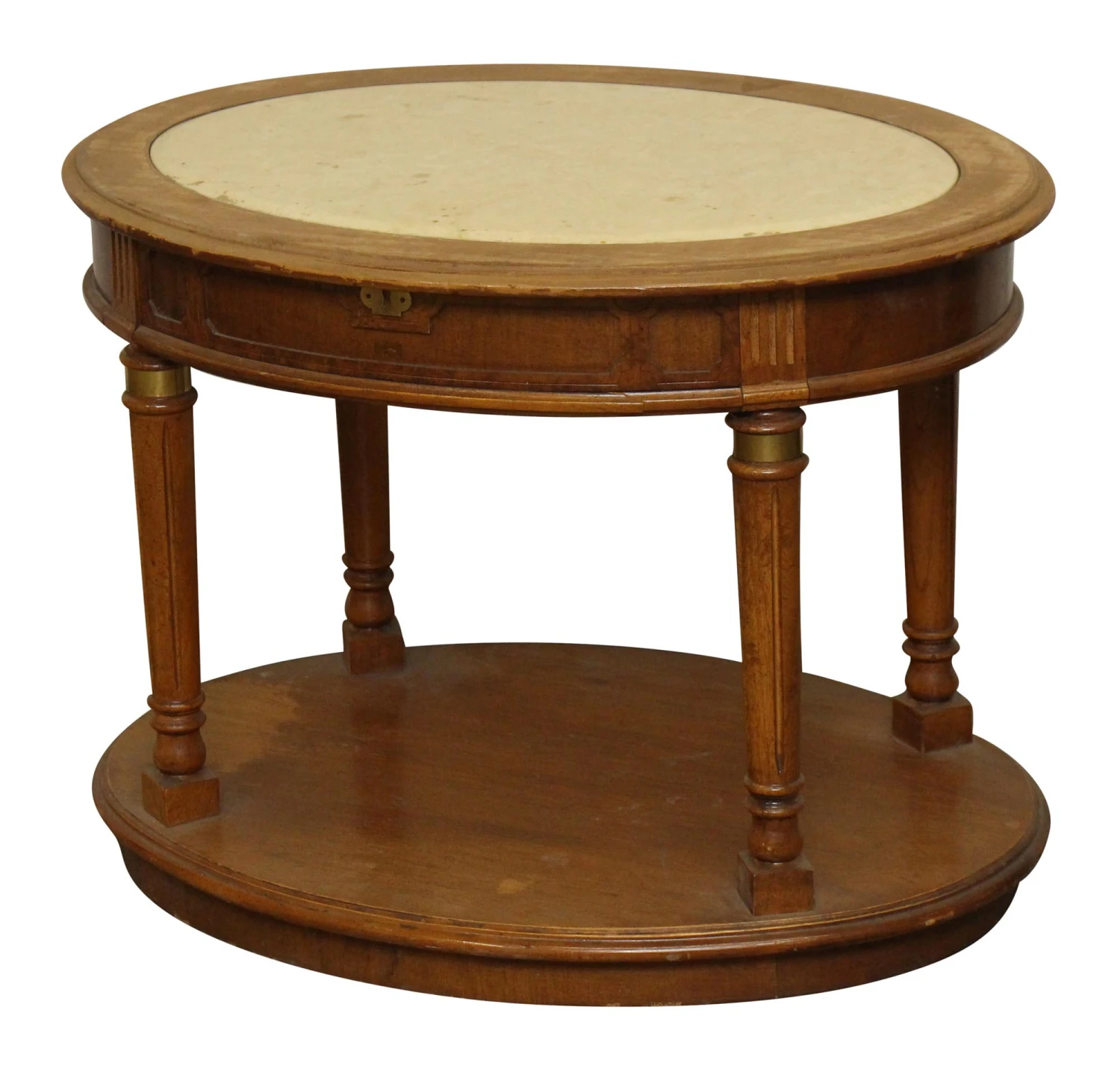 Oval Side Table With Marble Top 3 Oval Side Table With Marble Top