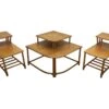 Vintage Heywood Wakefield 3 Piece End Table Set 1 Vintage Heywood Wakefield 3 Piece End Table Set -OGT Sale Store living room vintage heywood wakefield 3 piece end table set q273873