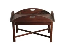 Vintage Traditional Wooden Butler’s Side Table