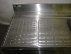 Reclaimed 8 Ft. Four Bay Stainless Steel Bar Sink -OGT Sale Store m215454 04