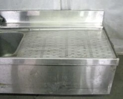 Reclaimed 8 Ft. Four Bay Stainless Steel Bar Sink -OGT Sale Store m215454 08