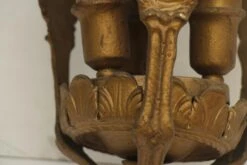 Antique Victorian Figural Bronze 3 Light Chandelier 12 Antique Victorian Figural Bronze 3 Light Chandelier -OGT Sale Store m215954 04