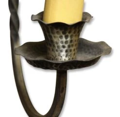 Antique 5 Arm Hammered Arts & Crafts Chandelier 16 Antique 5 Arm Hammered Arts & Crafts Chandelier -OGT Sale Store m216034 05