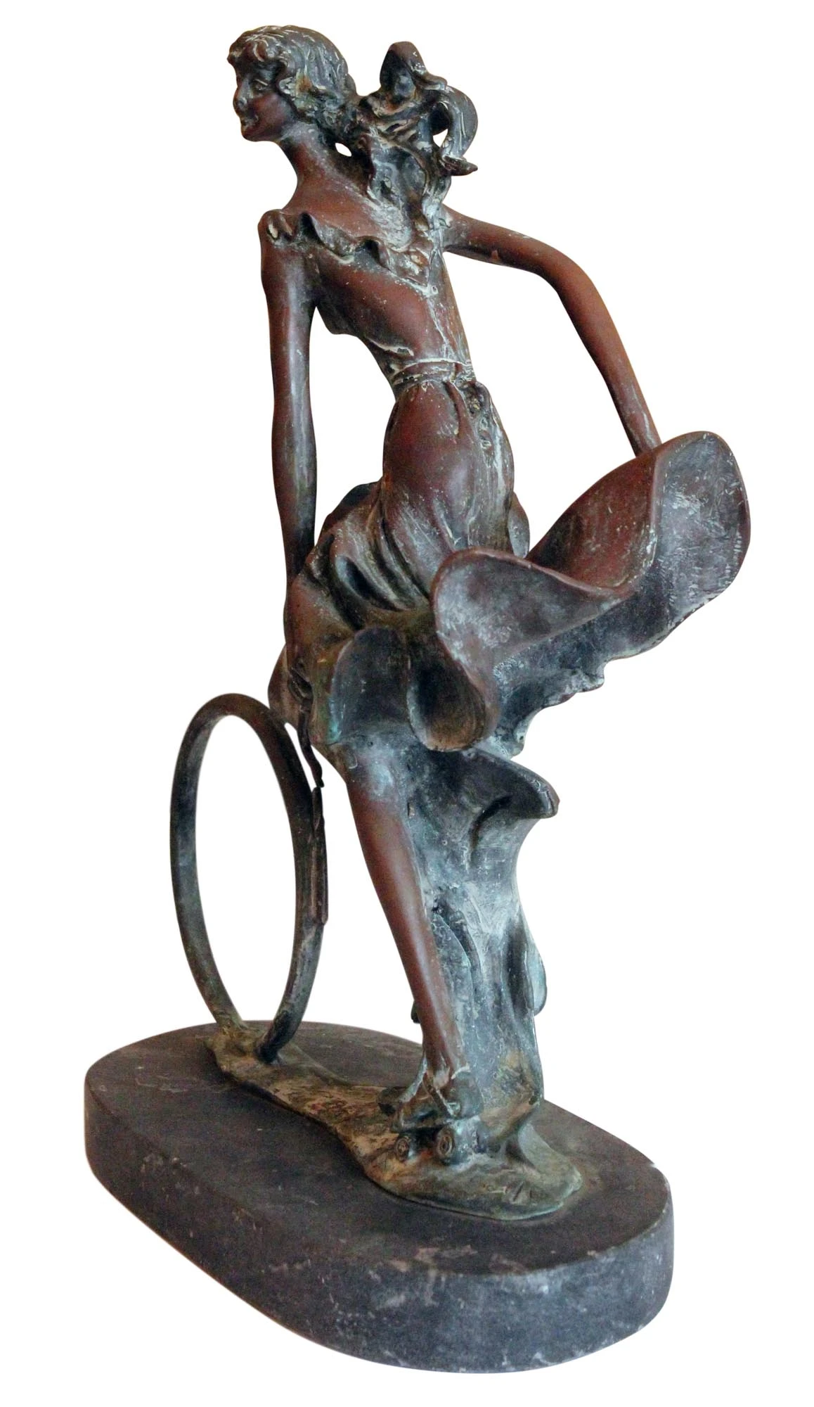 Bronze Woman Sculpture By Louis Icart 7 Bronze Woman Sculpture By Louis Icart - Image 5