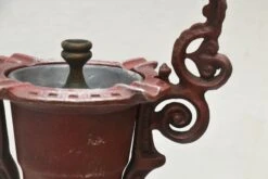 Art Deco Red Painted Iron Dragon Standing Ashtray 14 Art Deco Red Painted Iron Dragon Standing Ashtray -OGT Sale Store m217481 06