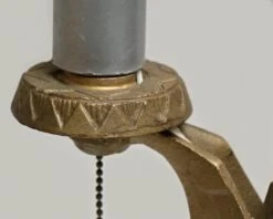 Art Deco Double Arm Bronze Table Lamp -OGT Sale Store m217489 05