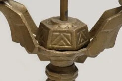 Art Deco Double Arm Bronze Table Lamp -OGT Sale Store m217489 06