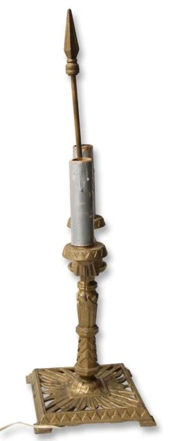 Art Deco Double Arm Bronze Table Lamp -OGT Sale Store m217489 13