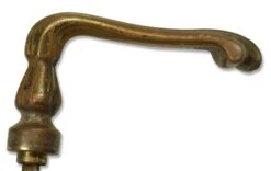 Antique Neoclassical Brass Lever Passage Door Knob Set 14 Antique Neoclassical Brass Lever Passage Door Knob Set -OGT Sale Store m217536 06