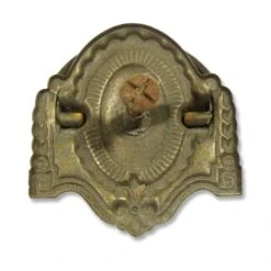 Antique Victorian Cast Brass Bail Drawer Pull -OGT Sale Store m217751 04