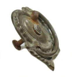 Antique Victorian Cast Brass Bail Drawer Pull -OGT Sale Store m217751 05