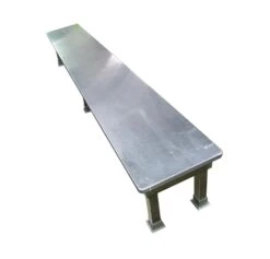 Vintage 10 Ft. Steel Bench From Allentown Hospital 15 Vintage 10 Ft. Steel Bench From Allentown Hospital -OGT Sale Store m217875 06