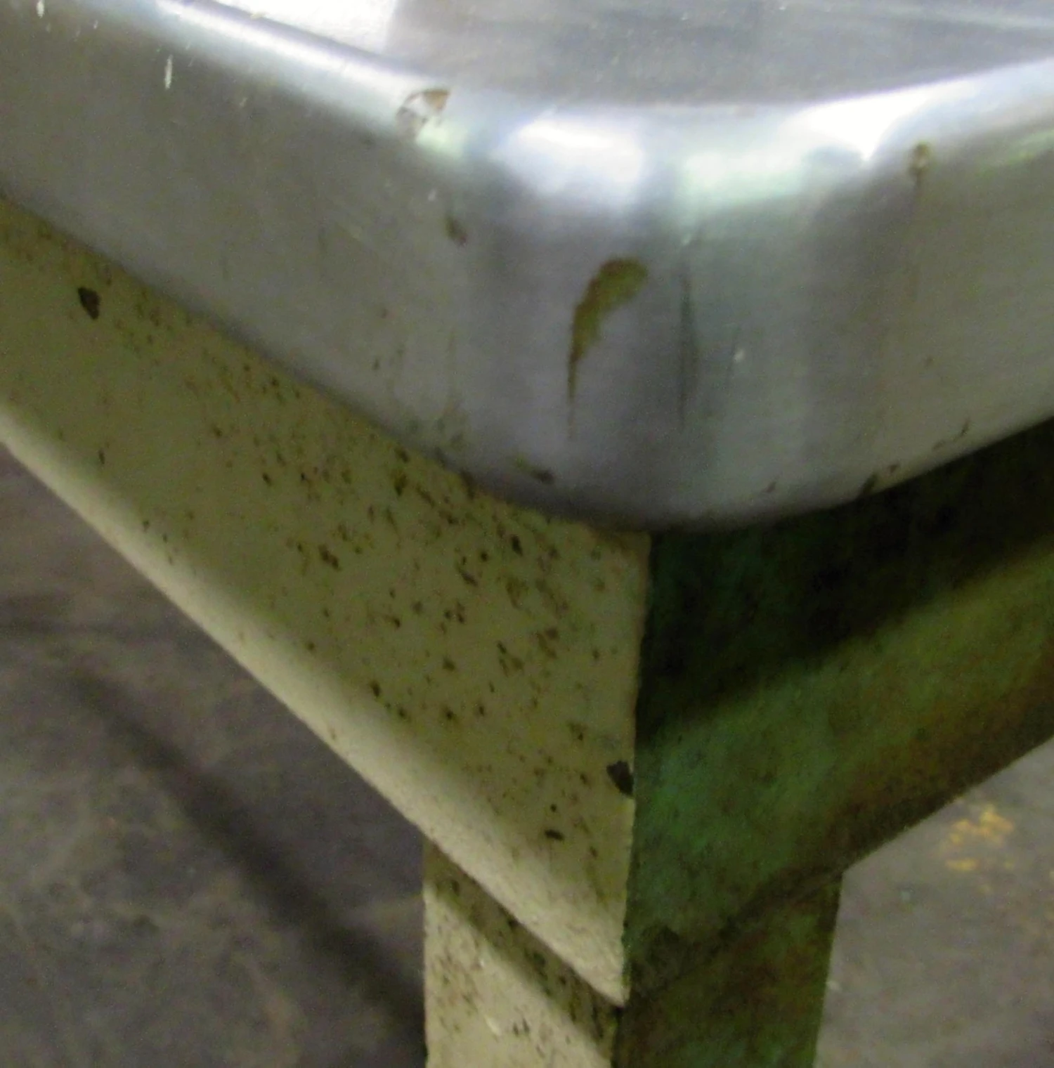 Vintage 10 Ft. Steel Bench From Allentown Hospital 9 Vintage 10 Ft. Steel Bench From Allentown Hospital - Image 7