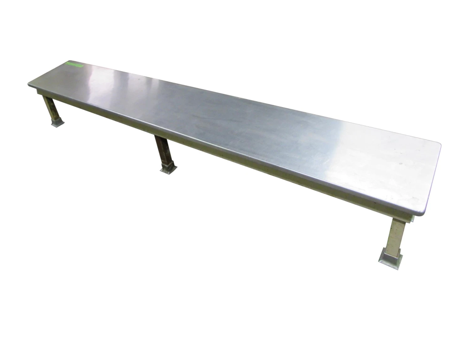 Vintage 10 Ft. Steel Bench From Allentown Hospital 10 Vintage 10 Ft. Steel Bench From Allentown Hospital - Image 8