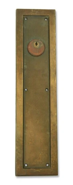 Pair Of 16 In. Bronze Corbin Door Push Plates 16 Pair Of 16 In. Bronze Corbin Door Push Plates -OGT Sale Store m218116 07
