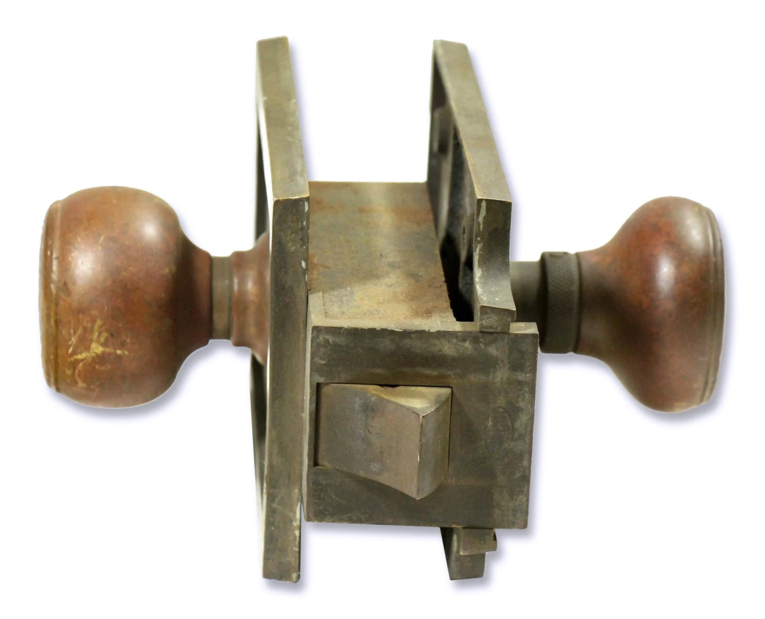 Antique Corbin Entry Square Monolock Door Knob Set 7 Antique Corbin Entry Square Monolock Door Knob Set - Image 5