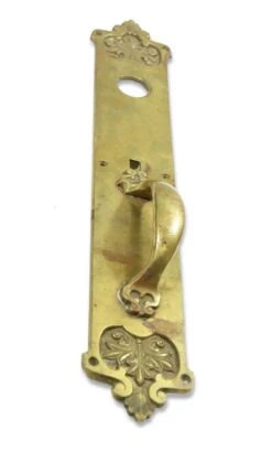 Antique Romanesque 19.5 In. Brass Door Pull -OGT Sale Store m218125 05