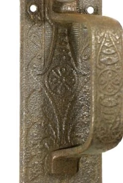 Antique Cast Iron 12.25 In. Aesthetic Door Pull 14 Antique Cast Iron 12.25 In. Aesthetic Door Pull -OGT Sale Store m218128 04