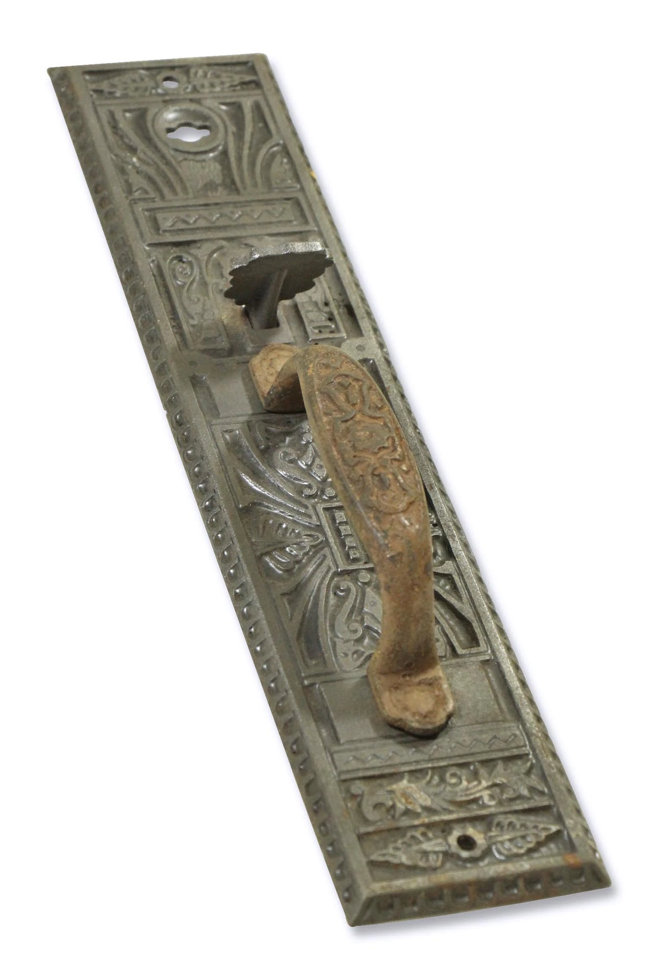 Antique Aesthetic 12 In. Cast Iron Door Pull 8 Antique Aesthetic 12 In. Cast Iron Door Pull - Image 6