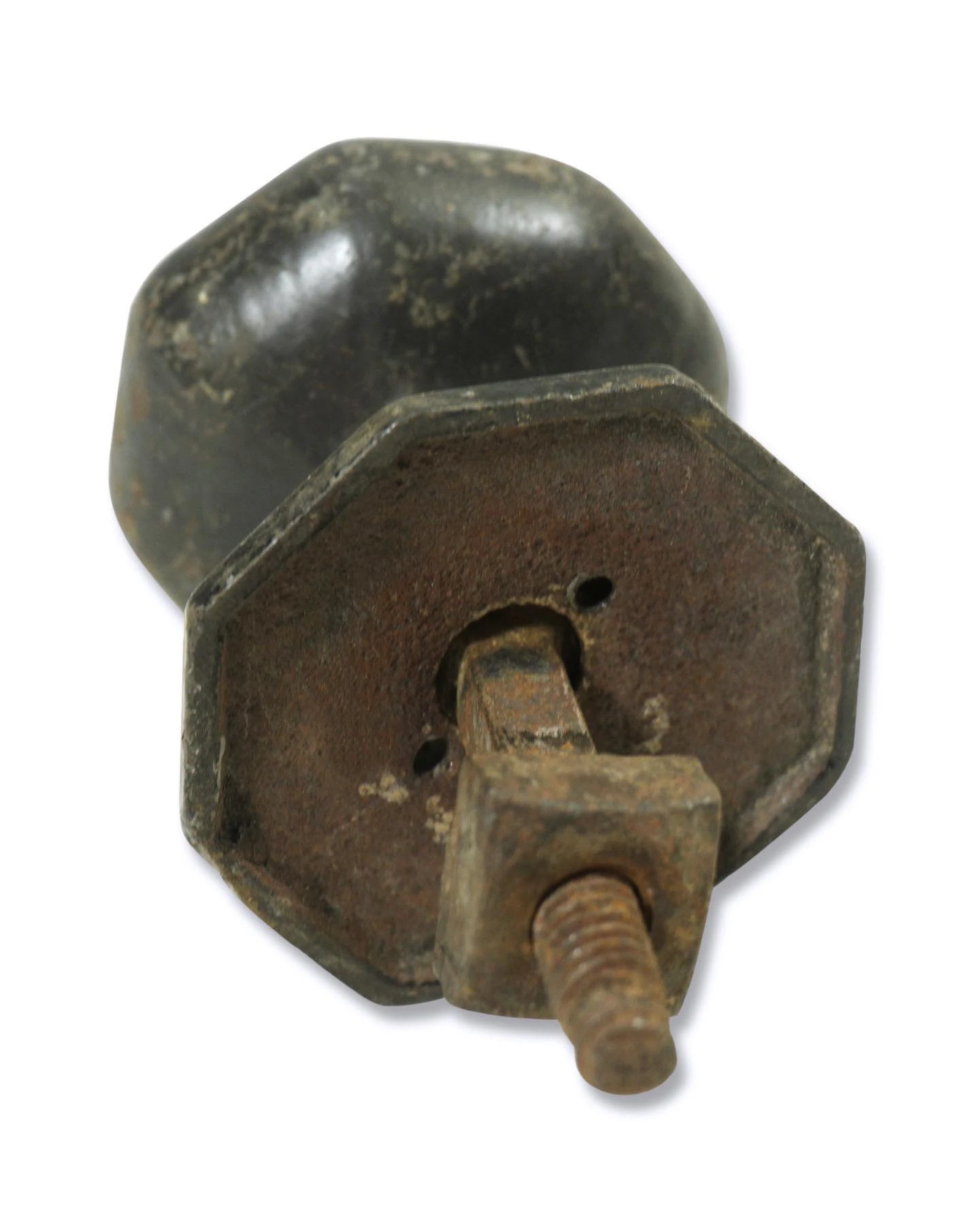 Antique Arts & Craft Black Door Knob 7 Antique Arts & Craft Black Door Knob - Image 5