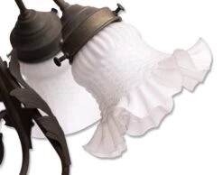 Victorian Figural 5 Frosted Shades Table Lamp 19 Victorian Figural 5 Frosted Shades Table Lamp -OGT Sale Store m218208 04