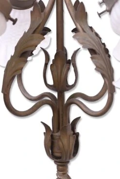 Victorian Figural 5 Frosted Shades Table Lamp 24 Victorian Figural 5 Frosted Shades Table Lamp -OGT Sale Store m218208 09