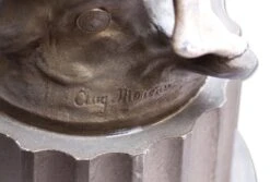 Victorian Figural 5 Frosted Shades Table Lamp 28 Victorian Figural 5 Frosted Shades Table Lamp -OGT Sale Store m218208 13