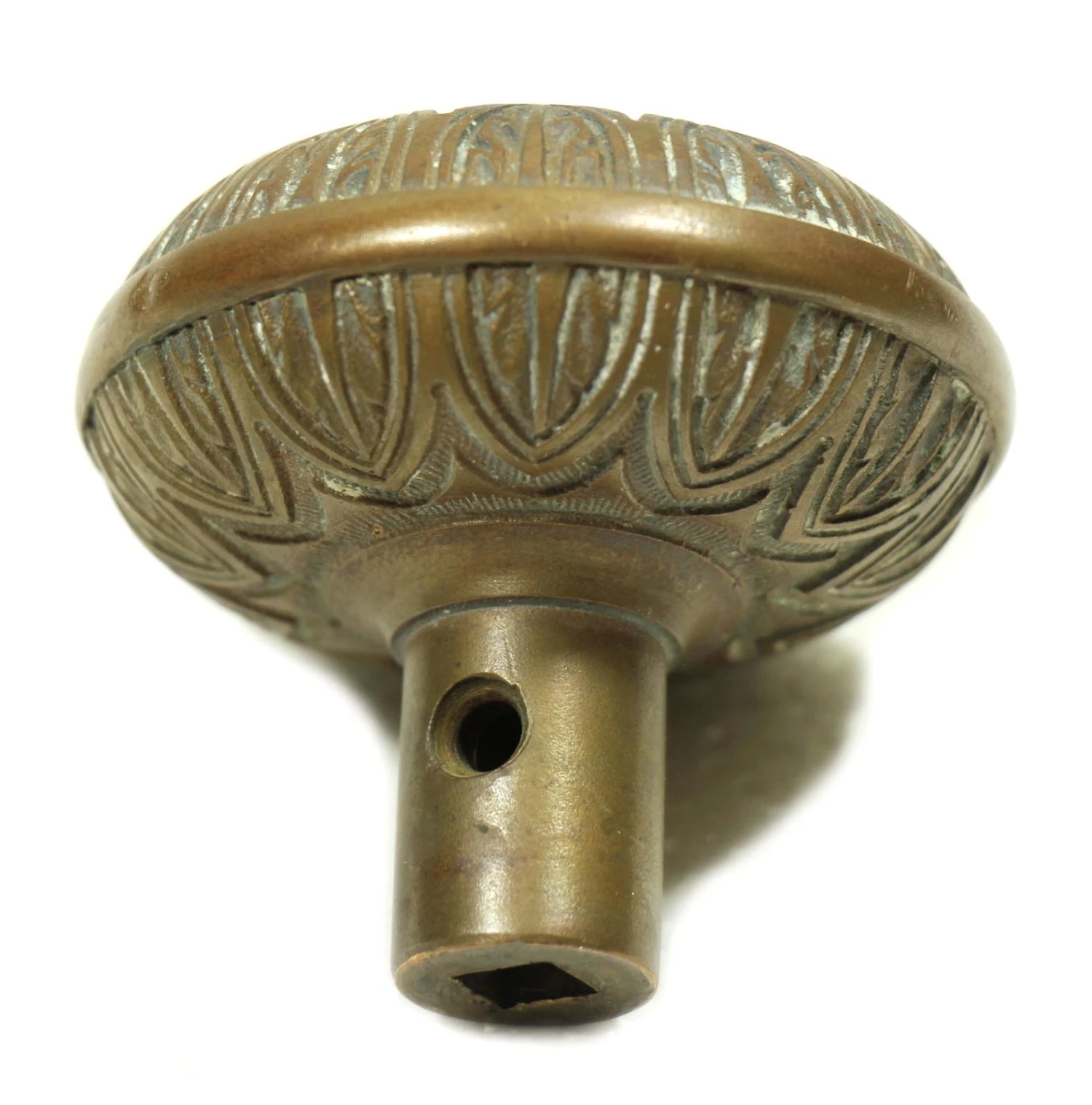 Antique Vernacular Corbin Bronze Passage Door Knob 8 Antique Vernacular Corbin Bronze Passage Door Knob - Image 6