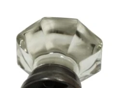 Antique Octagon Clear Mercury Bullet Glass Door Knob -OGT Sale Store m218376 06
