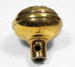 Antique 1890s Reading Floral Brass Passage Door Knob 9 Antique 1890s Reading Floral Brass Passage Door Knob -OGT Sale Store m218395 04
