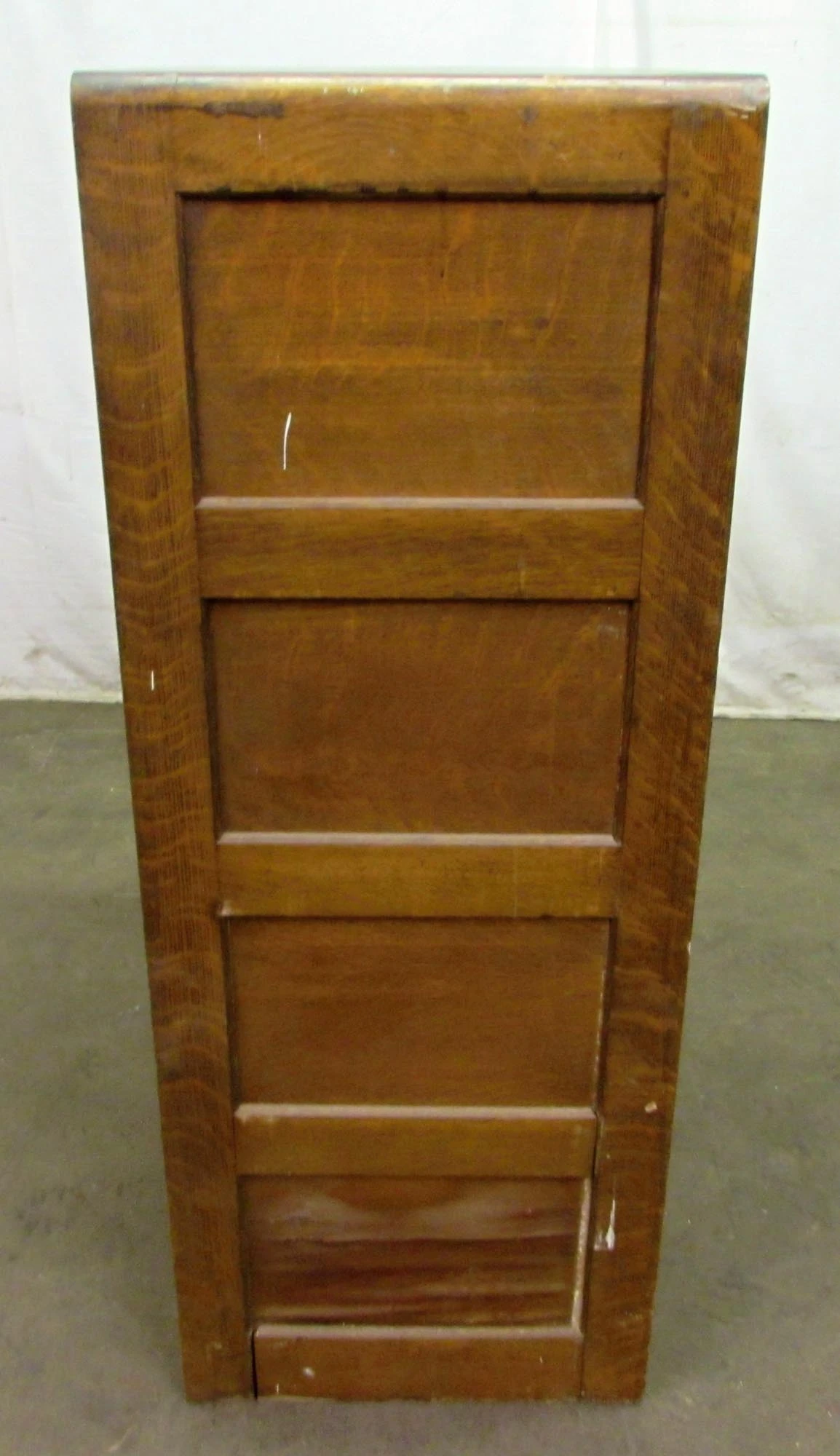 Antique 51 X 19 Wooden Mahogany Kitchen Cabinet 8 Antique 51 X 19 Wooden Mahogany Kitchen Cabinet - Image 6