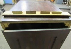 Antique 51 X 19 Wooden Mahogany Kitchen Cabinet 15 Antique 51 X 19 Wooden Mahogany Kitchen Cabinet -OGT Sale Store m218911 07