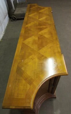 Vintage Traditional 80 In. Wood Parquet Top Sideboard 19 Vintage Traditional 80 In. Wood Parquet Top Sideboard -OGT Sale Store m218921 08