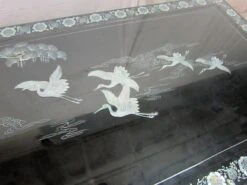 Vintage 71 In. Glass Top Asian Sideboard Cabinet 27 Vintage 71 In. Glass Top Asian Sideboard Cabinet -OGT Sale Store m218972 12