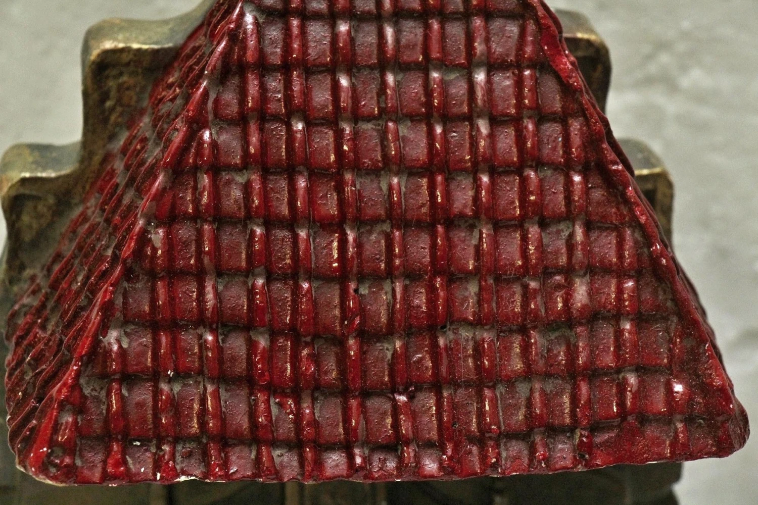 Pair Of 1920s Fireplace Pictorial Sculpture Table Lamps 9 Pair Of 1920s Fireplace Pictorial Sculpture Table Lamps - Image 7