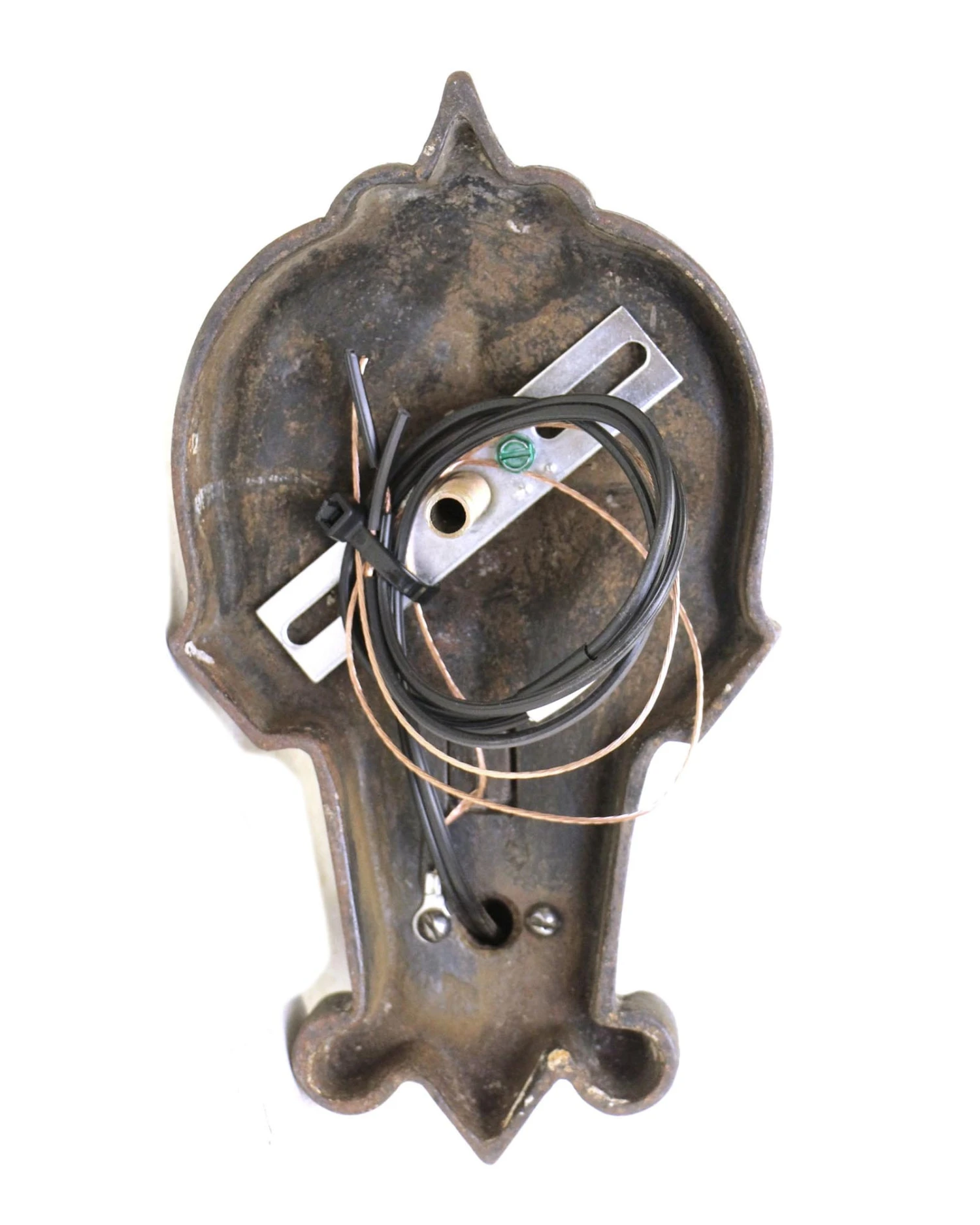 Victorian One Arm Heavy Iron Wall Sconce 11 Victorian One Arm Heavy Iron Wall Sconce - Image 9