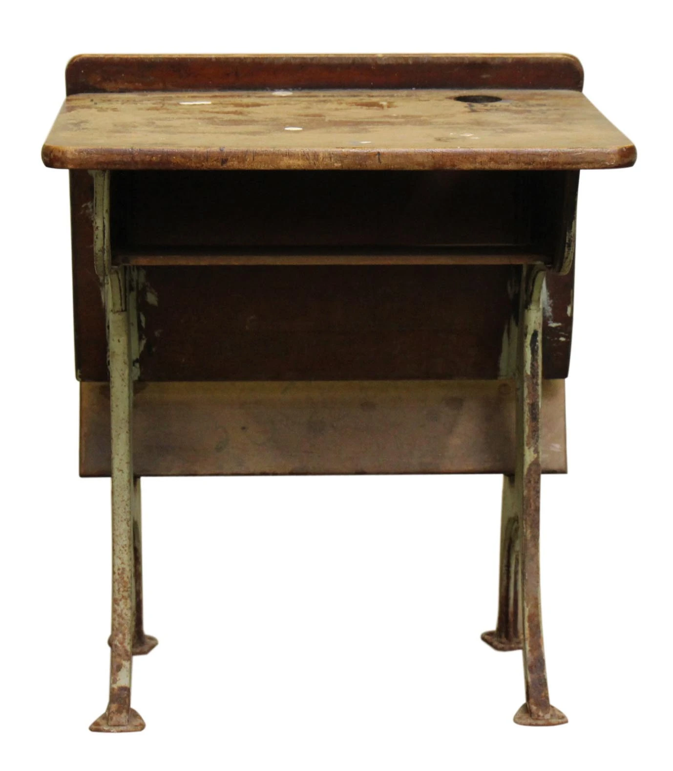 Antique Grade School Row Desk & Chair Combo 12 Antique Grade School Row Desk & Chair Combo - Image 10