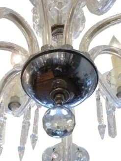 Traditional Two Tier Etched Crystal Chandelier With 6 Arms -OGT Sale Store m220294 06