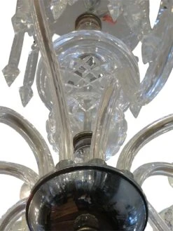Traditional Two Tier Etched Crystal Chandelier With 6 Arms -OGT Sale Store m220294 07