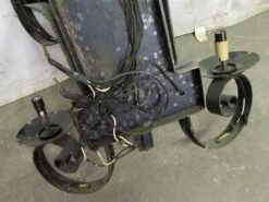 Antique Arts & Crafts 5 Arm Iron Wall Sconce 15 Antique Arts & Crafts 5 Arm Iron Wall Sconce -OGT Sale Store m220483 06