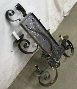 Antique Arts & Crafts 5 Arm Iron Wall Sconce 16 Antique Arts & Crafts 5 Arm Iron Wall Sconce -OGT Sale Store m220483 07