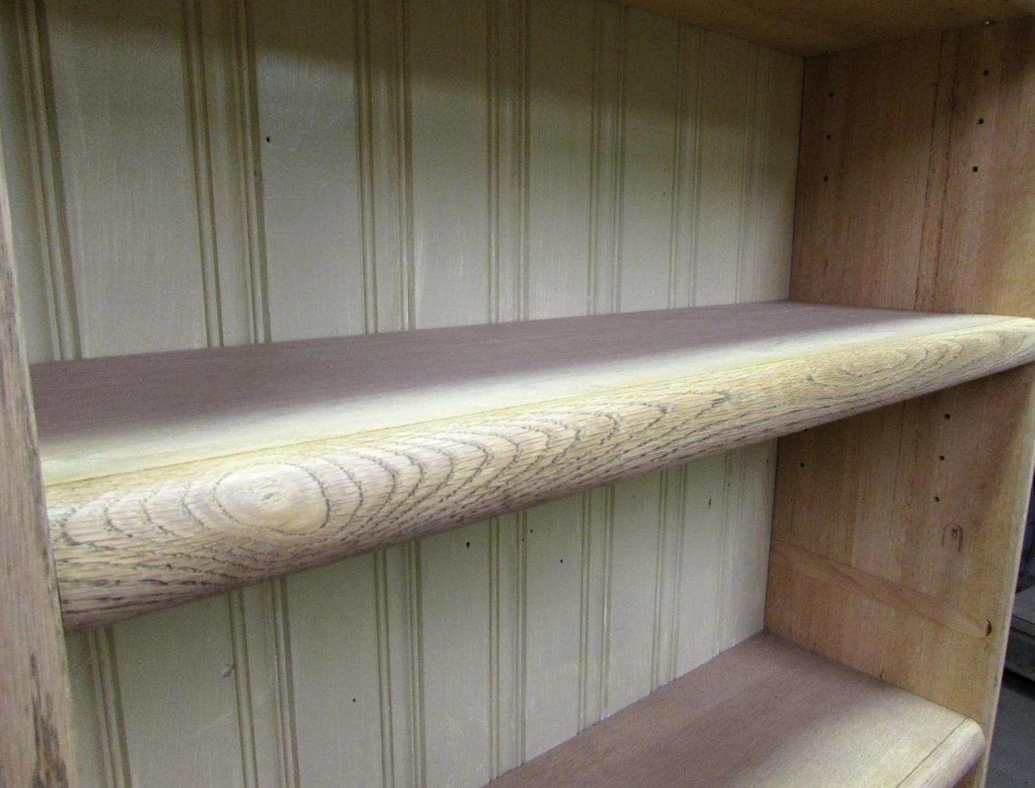 Pickled Oak Five Shelf Bookcase 8 Pickled Oak Five Shelf Bookcase - Image 6