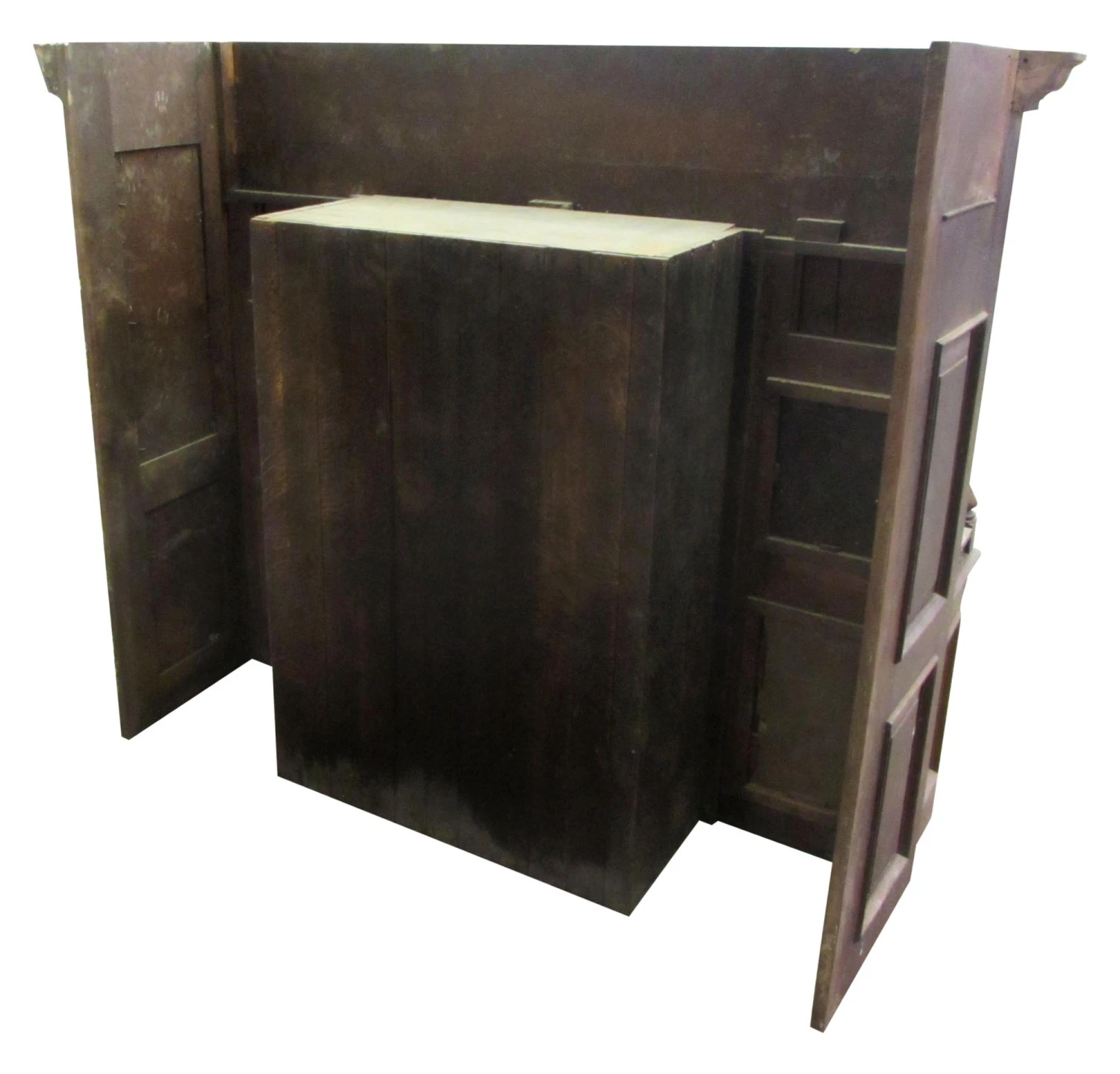 Victorian Mahogany Over Mantel Shelf 11 Victorian Mahogany Over Mantel Shelf - Image 9