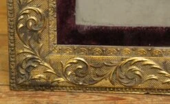 Gold Framed Matted Antique Male Portrait Bust Photograph -OGT Sale Store m222198 04