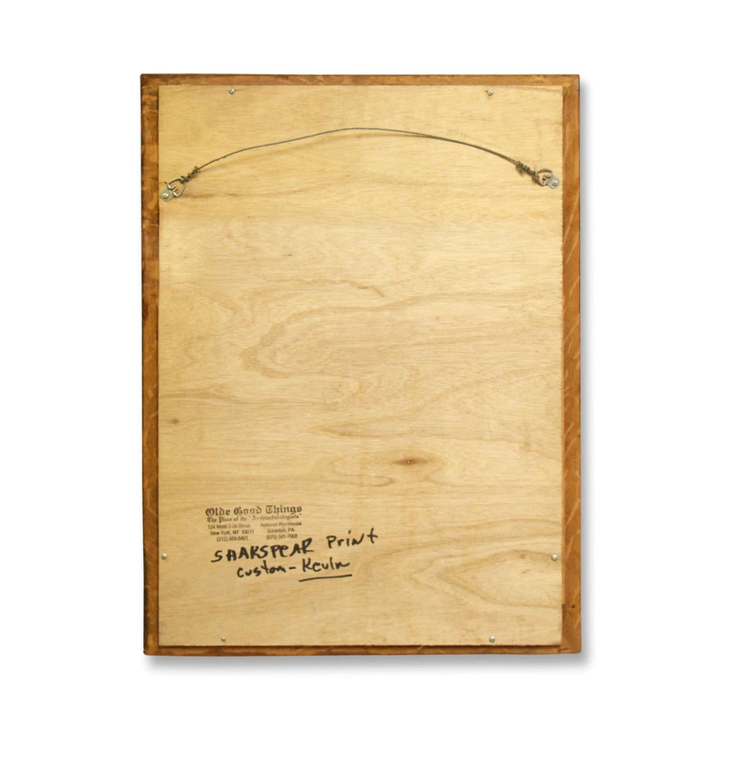 Wood Framed Shakespeare King Henry VI Third Part Print 9 Wood Framed Shakespeare King Henry VI Third Part Print - Image 7